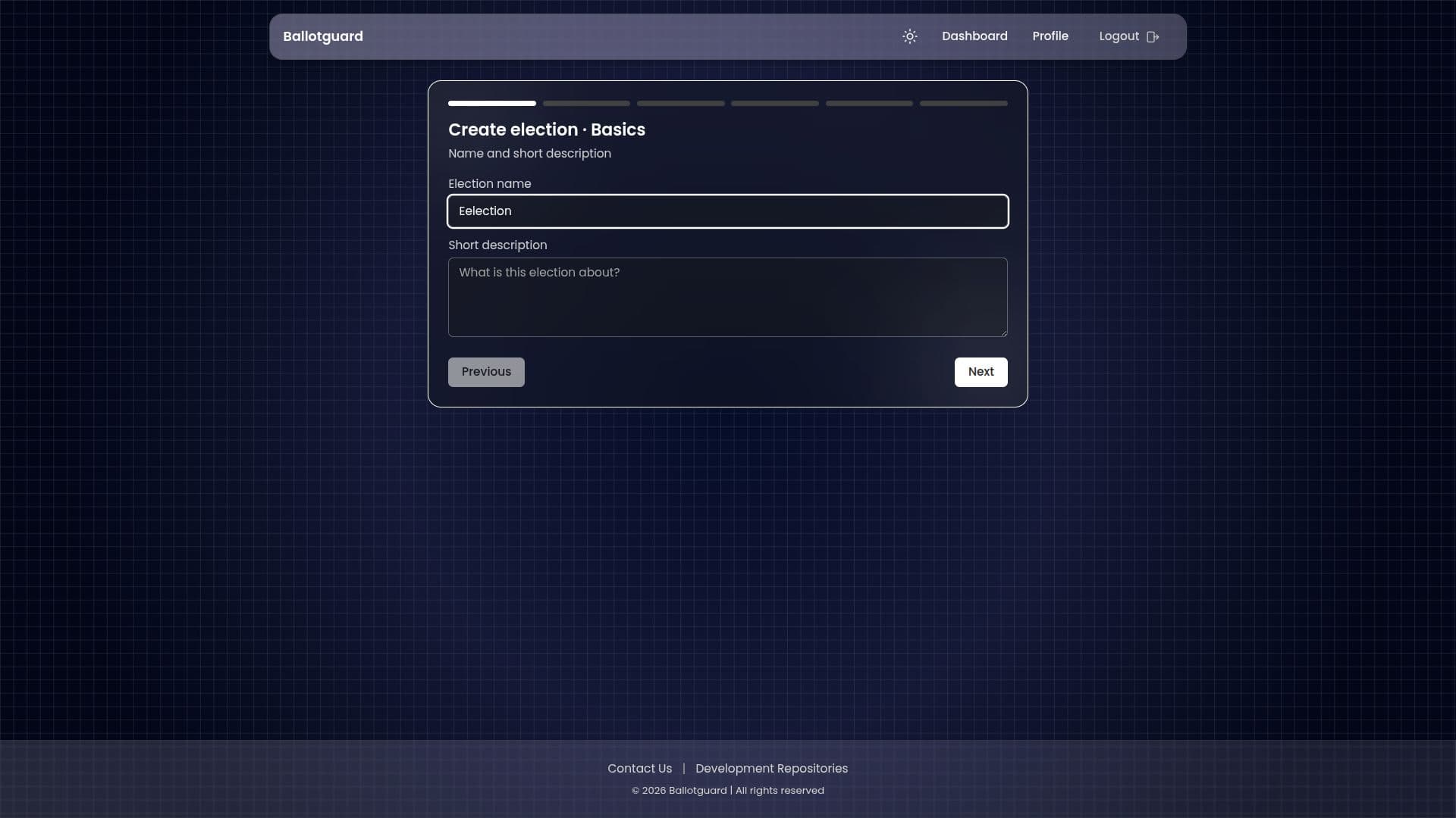 Landing Page