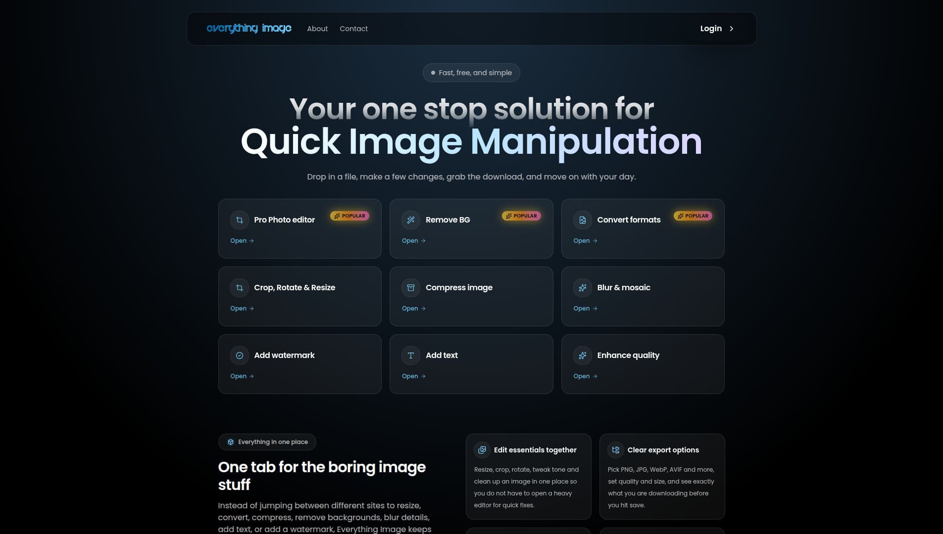 Landing Page