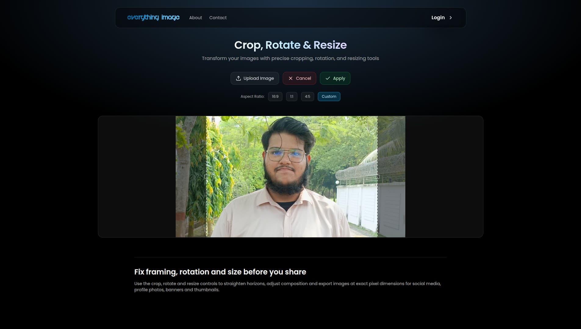 Add Text Page
